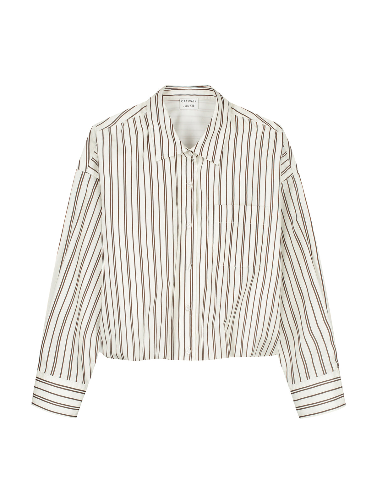 Catwalk Junkie - Tuck in blouse - Cream