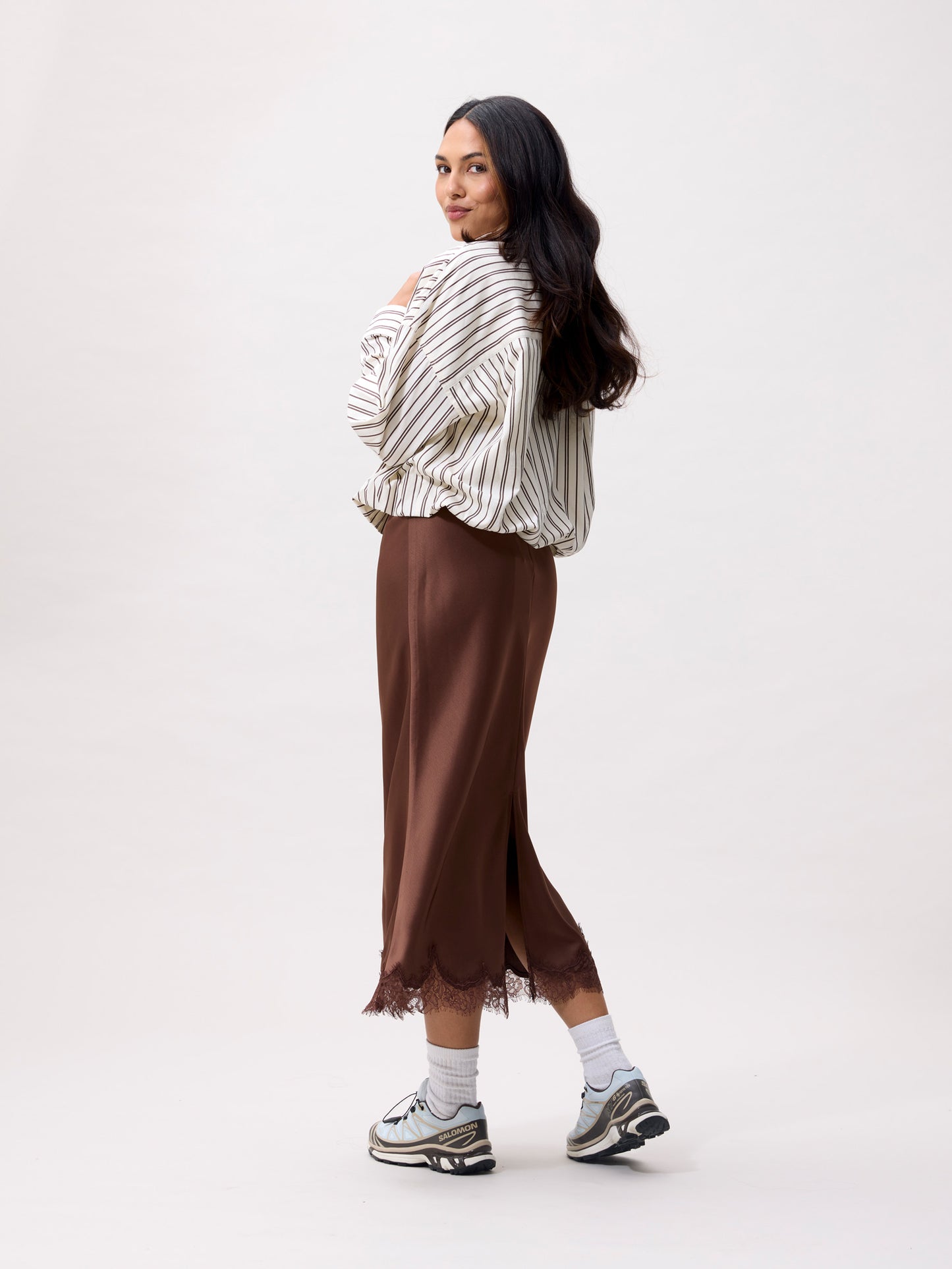 Catwalk Junkie - Tuck in blouse - Cream
