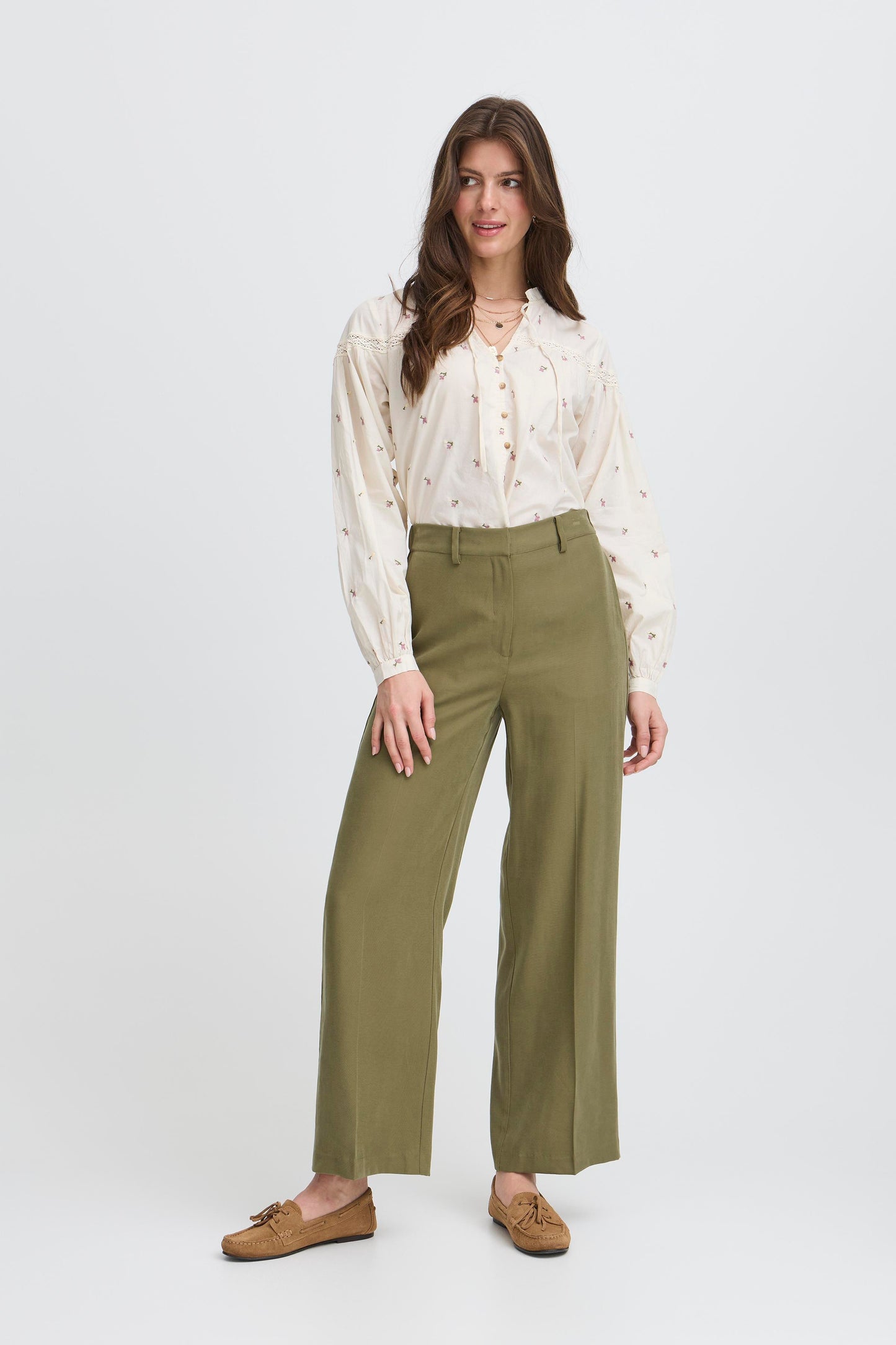 Atelier Rêve - Broek Leono - Groen