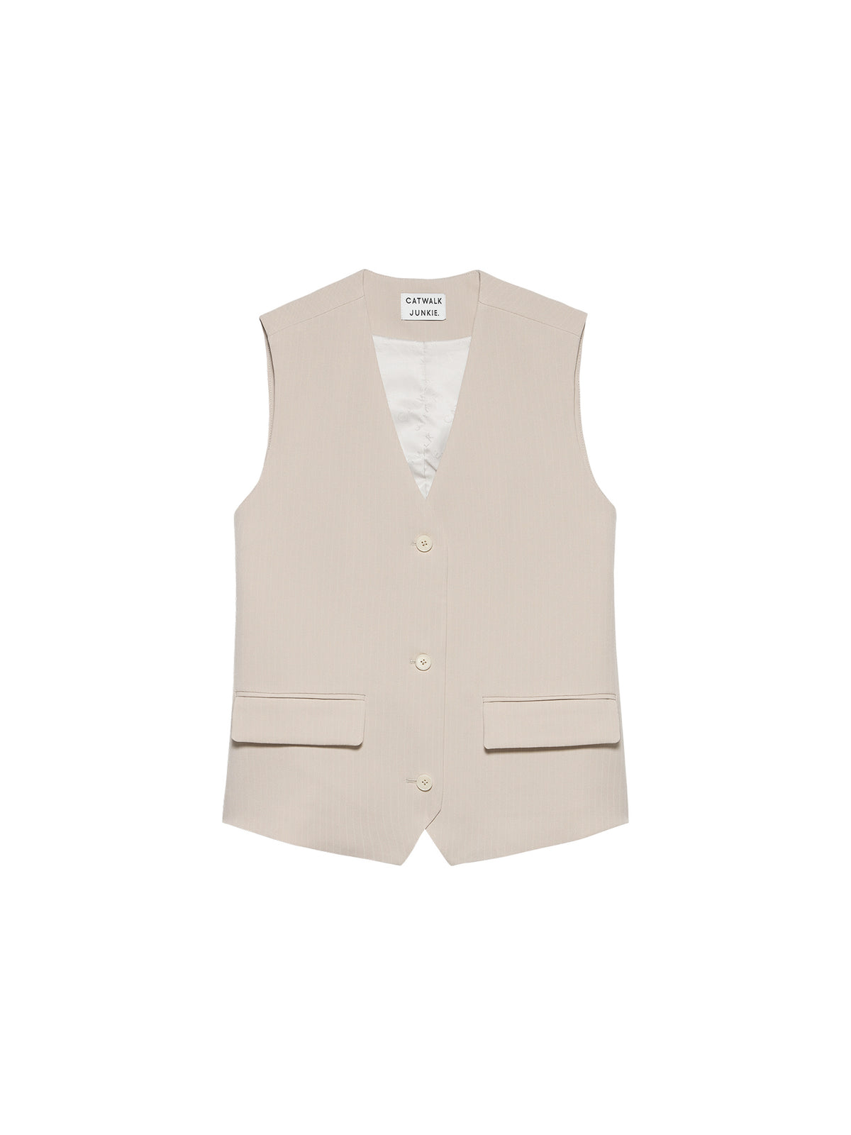 Catwalk Junkie - Pinstripe waistcoat