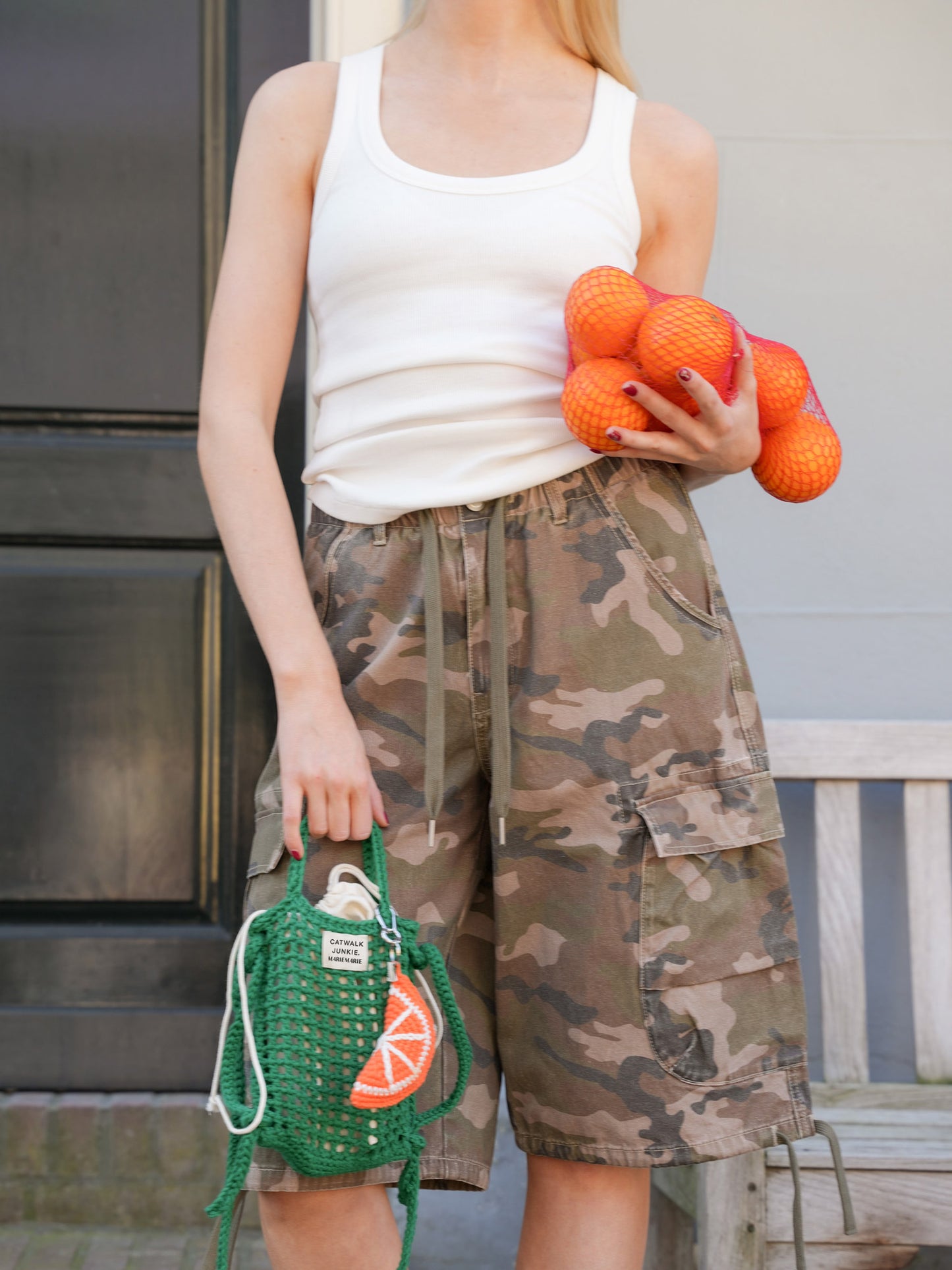 MARIE MARIE X Catwalk Junkie - Sleutelhanger Orange