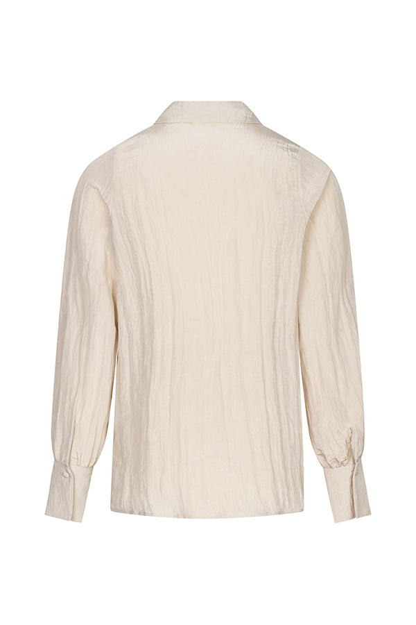 Lofty Manner - Blouse Hanee - Structured relaxed - Cream