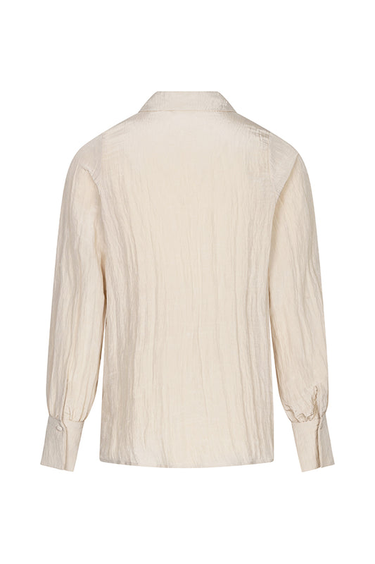 Lofty Manner - Blouse Hanee - Structured relaxed - Cream
