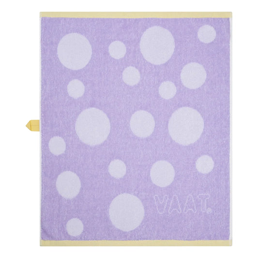 VAAT Amsterdam - Keukenhanddoek Dots - Lila&offwhite