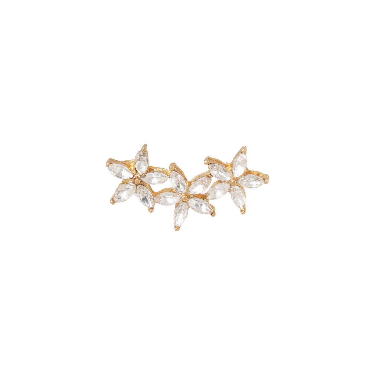 Label Kiki - Broche Flower - Goud