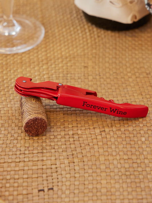 Rice - Metaal Kurkentrekker - Rood