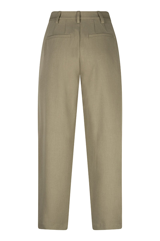 Lofty Manner - Pants Helvi - High Rise Tapered - Kaki
