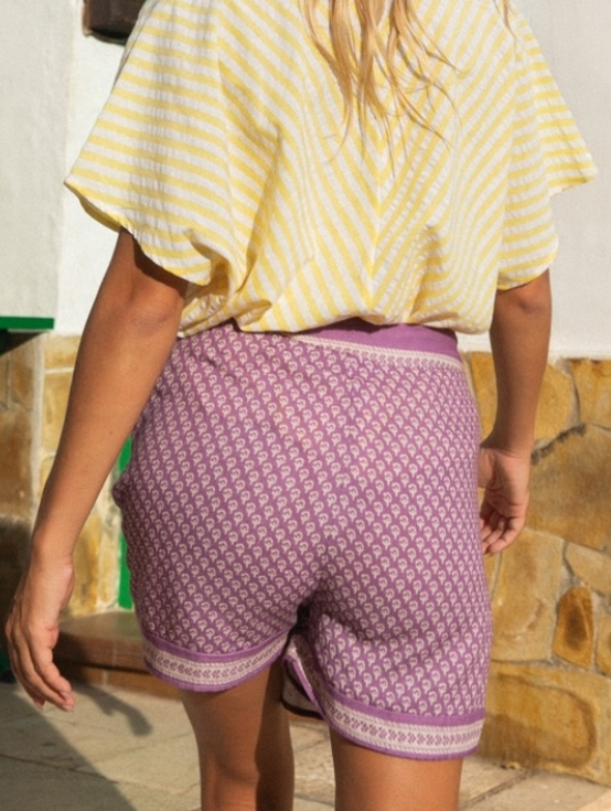 Laure + Max - Skort June - Paars