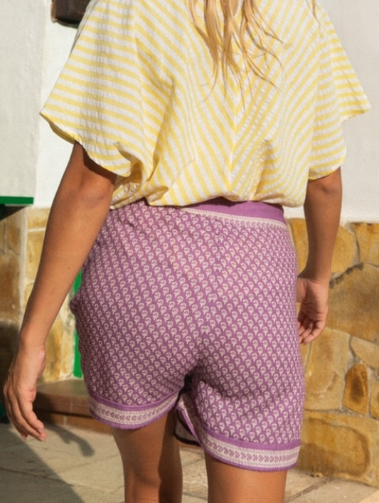 Laure + Max - Skort June - Paars