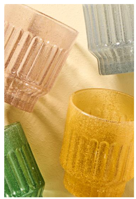 Drinkglas diverse kleuren