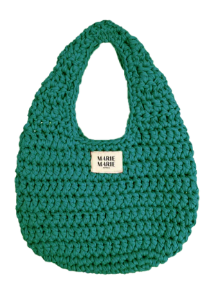 Chunky Egg Bag - Emerald