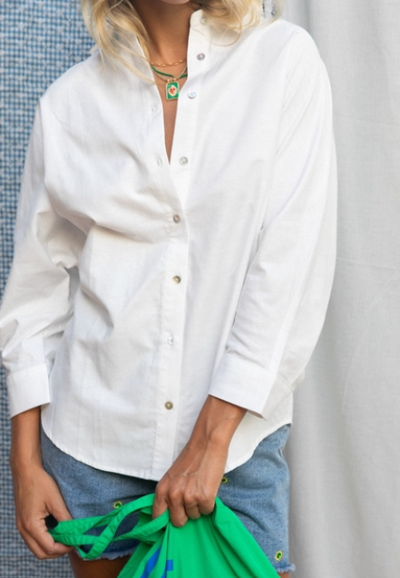 Laure + Max - Blouse Cally - Wit
