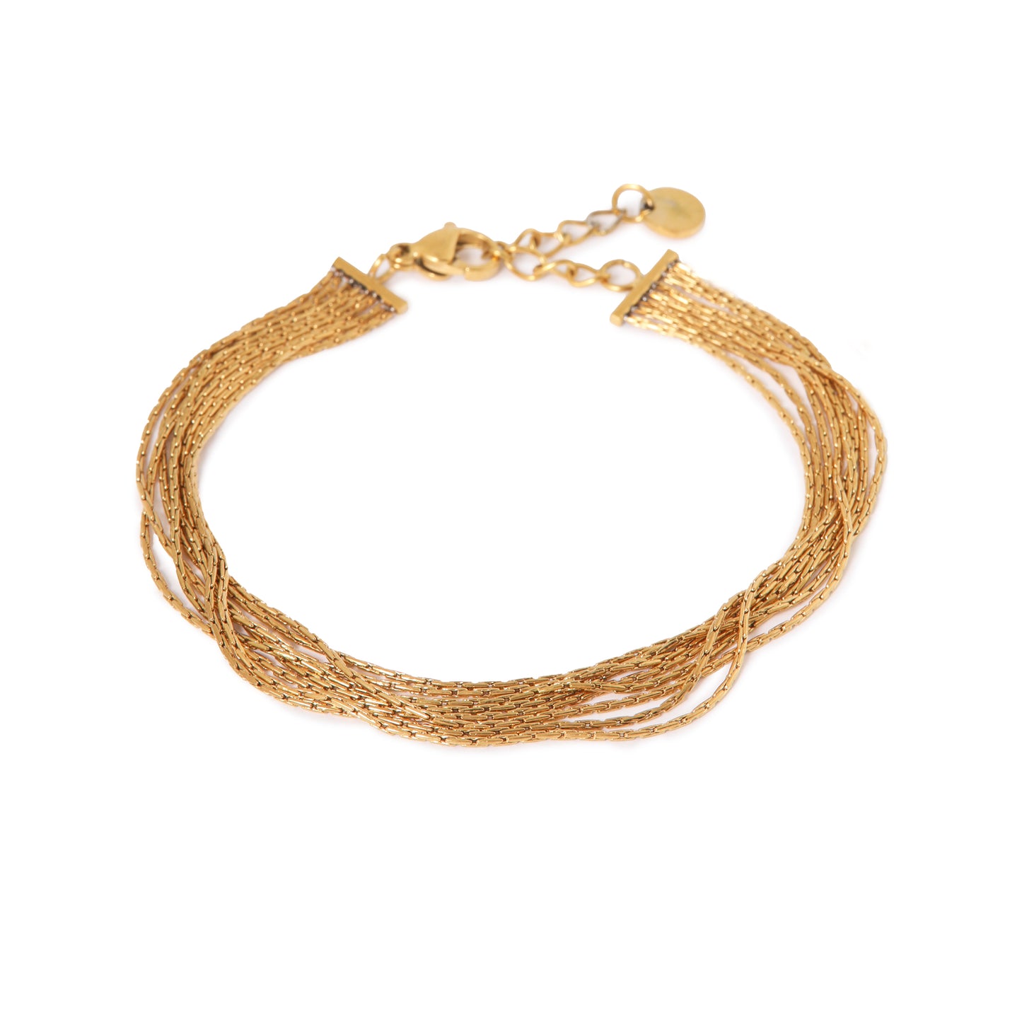 Label Kiki - Sea of gold bracelet - Stainless steel & gold plated