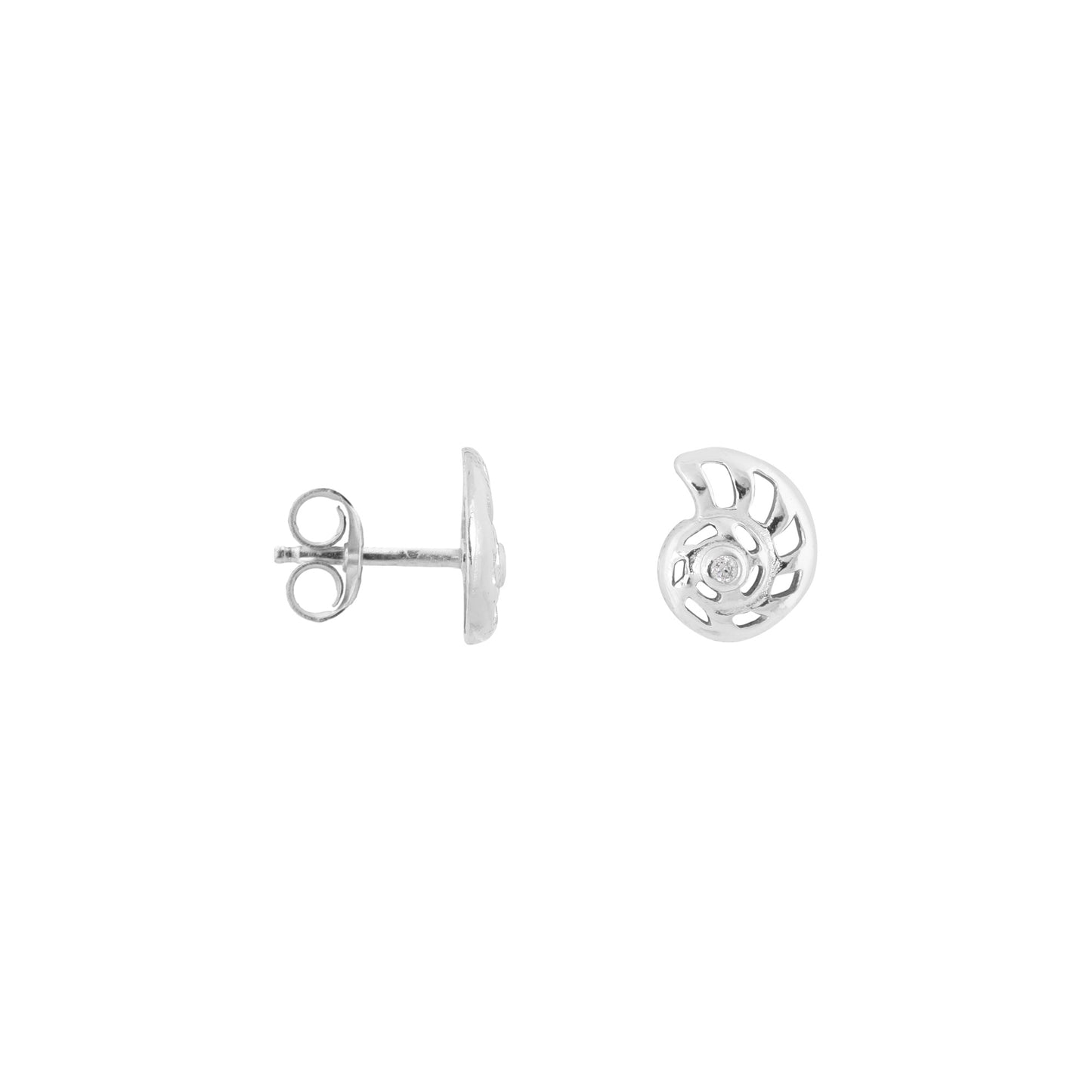 Label Kiki - Spiral silver - 925 sterling silver