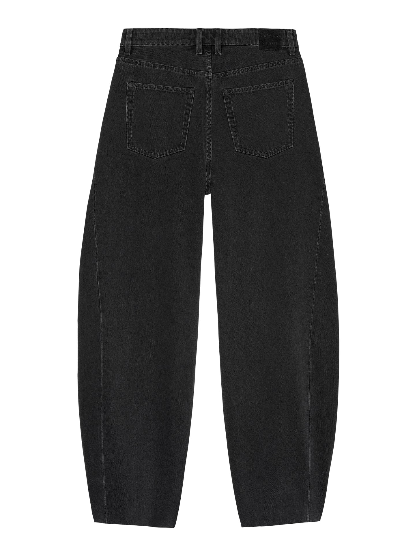 Catwalk Junkie - Super barrel fit jeans - Washed black