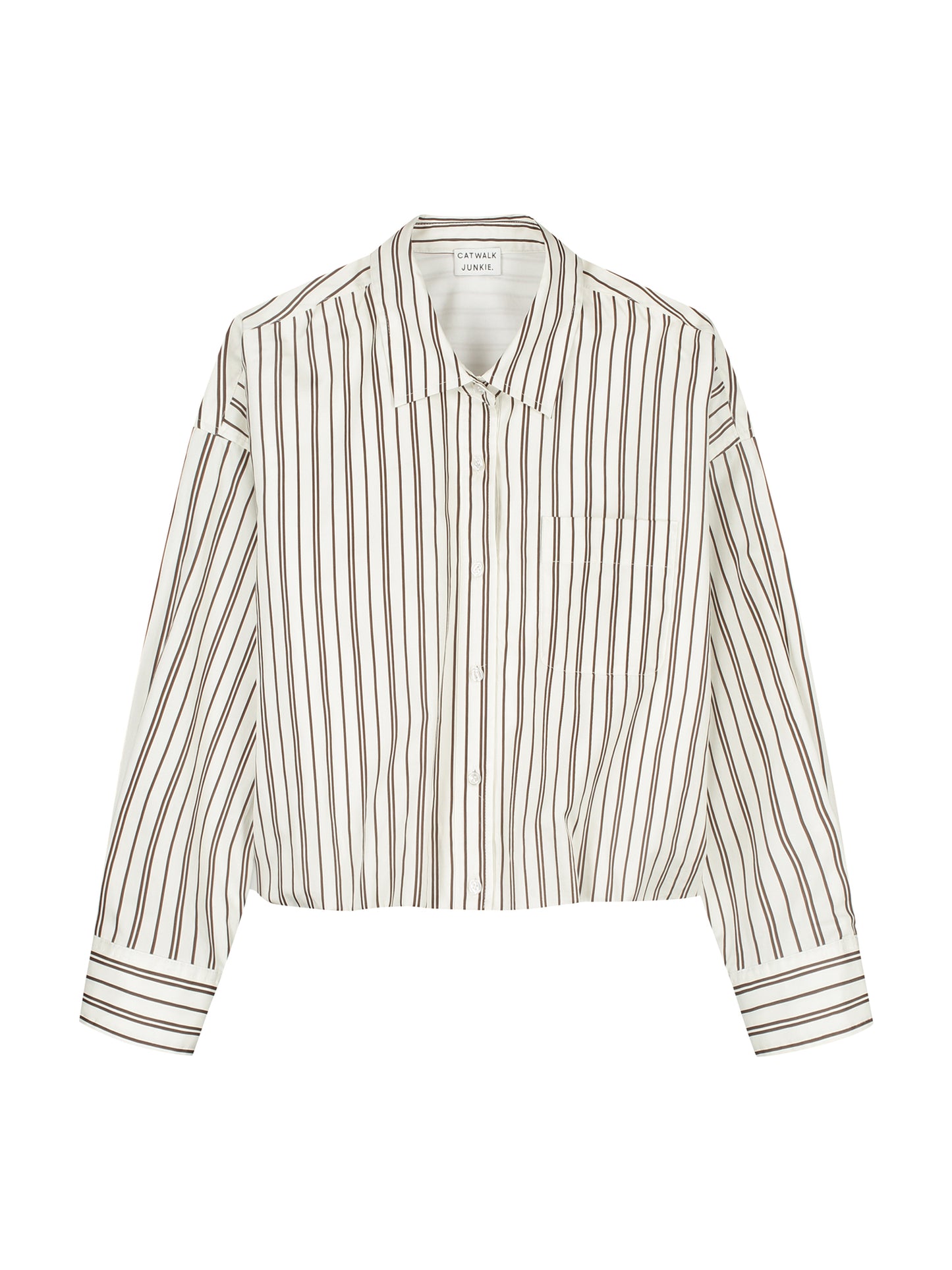Catwalk Junkie - Tuck in blouse - Cream