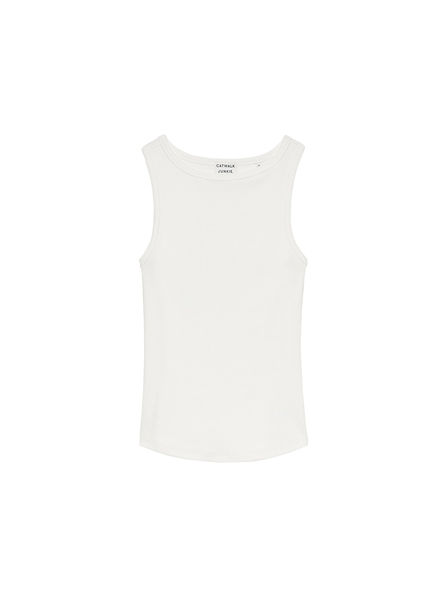 Classic rib singlet - Off white