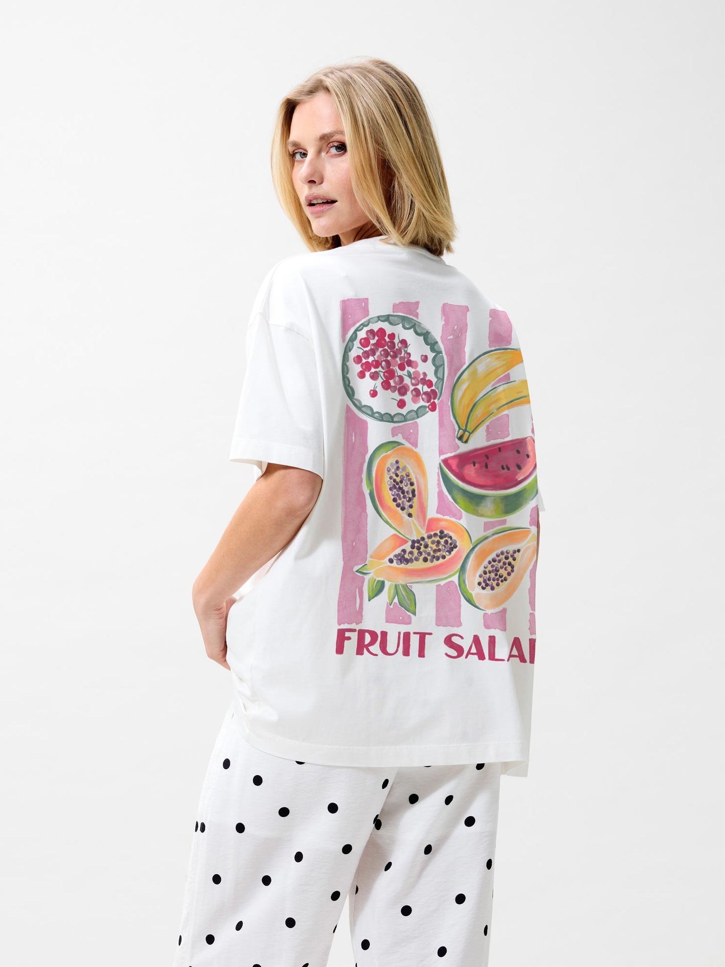 Oversized graphic tshirt Fruit