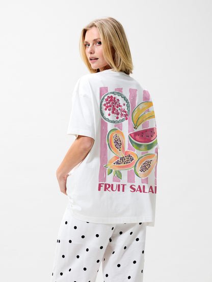 Oversized graphic tshirt Fruit