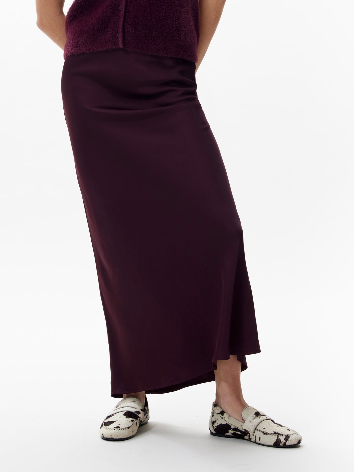Silky skirt