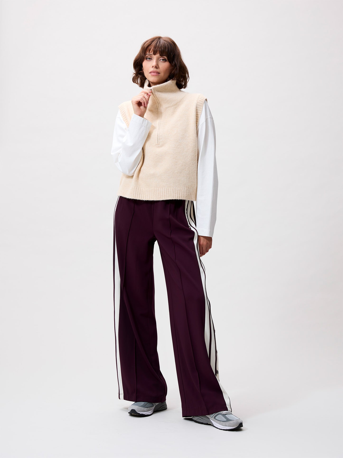 Half zip vest