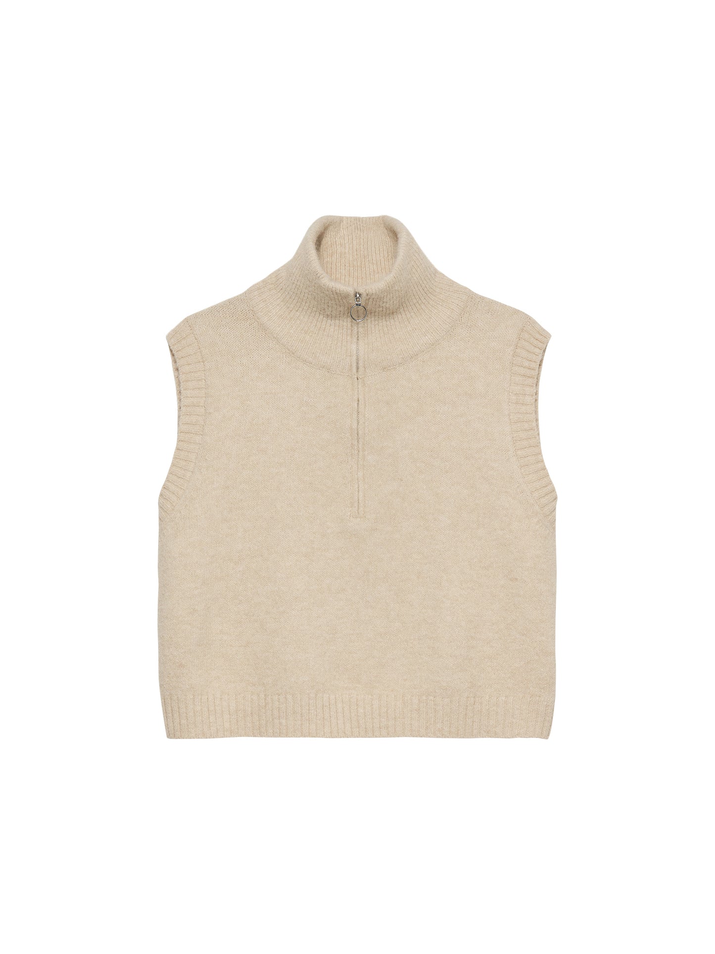 Half zip vest