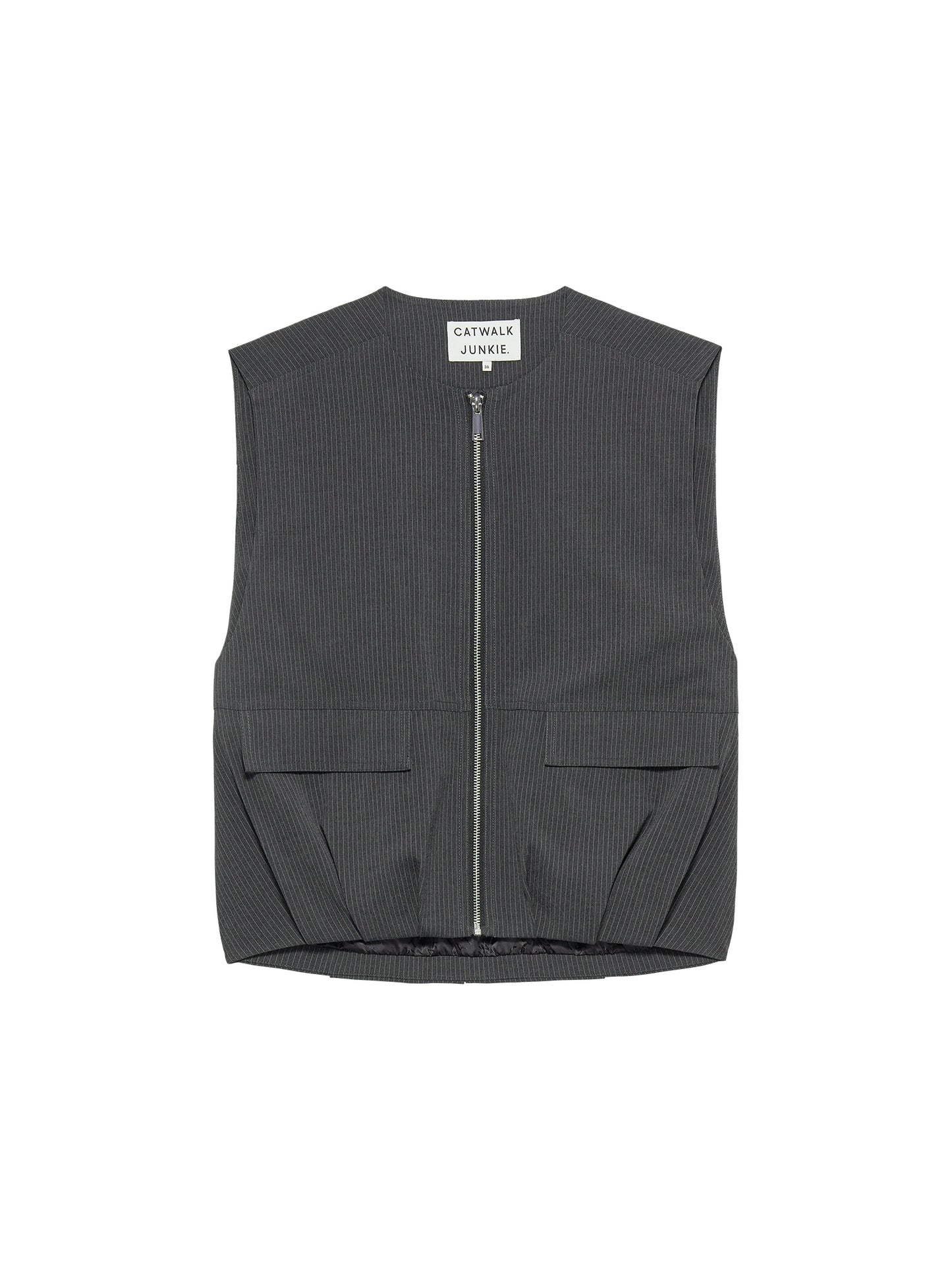Pinstripe bodywarmer