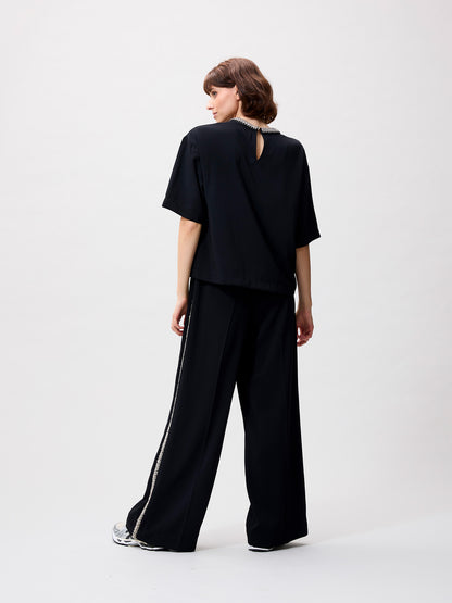 Top with strass detail