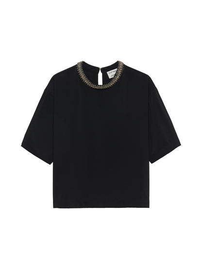 Top with strass detail