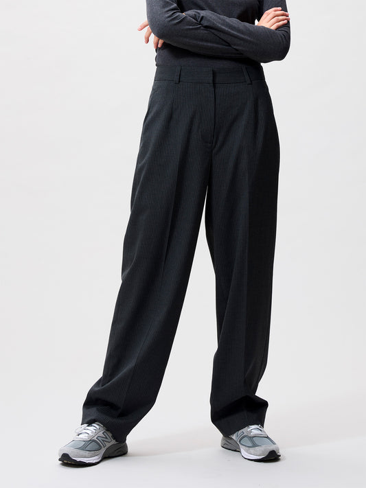Catwalk Junkie - Pinstripe tapered trousers