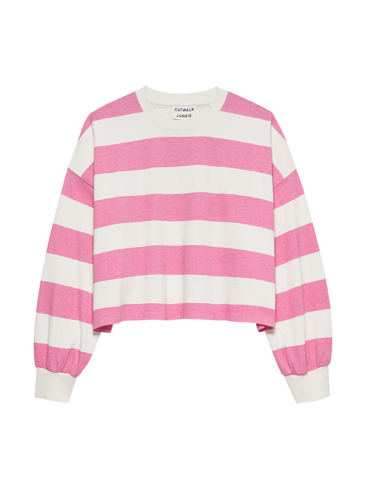 Catwalk Junkie - Oversized striped long sleeve
