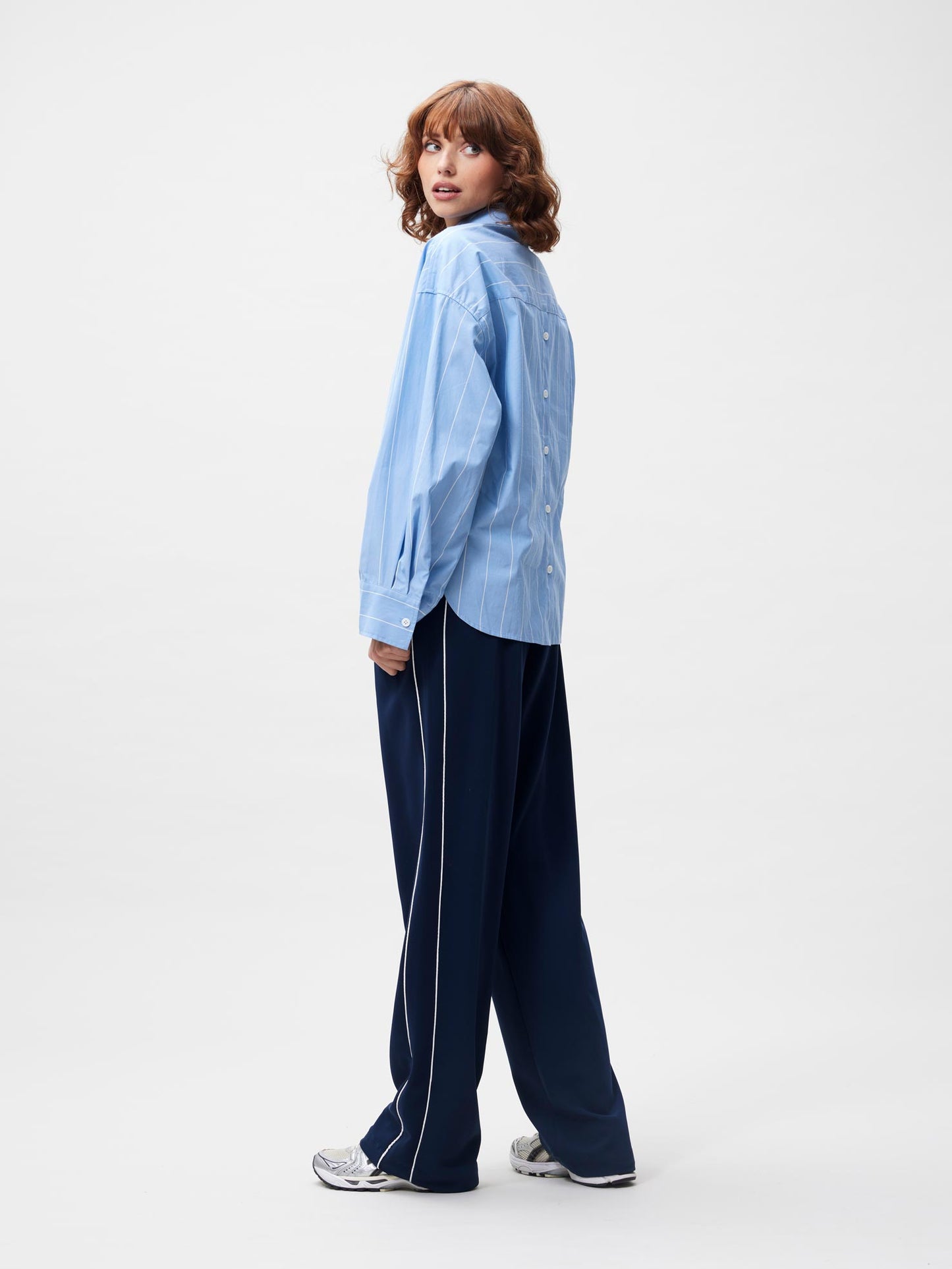 Double placket blouse