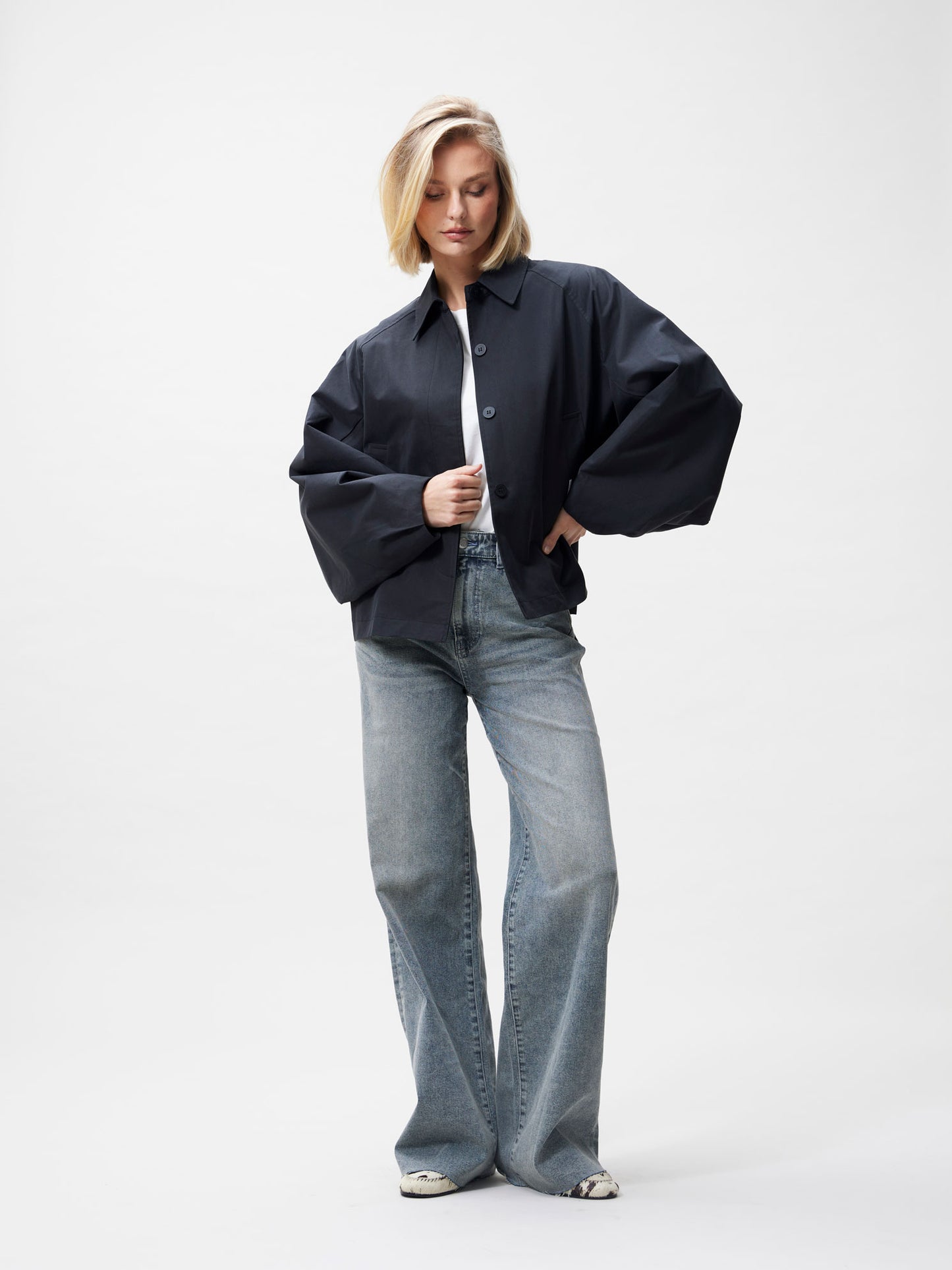 Cape Jacket Black