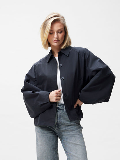 Cape Jacket Black