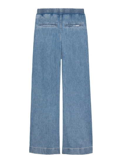 Denim joggers