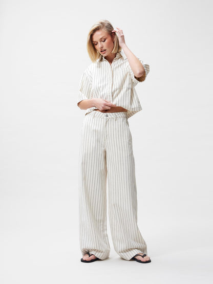Catwalk Junkie - Wide leg striped jeans