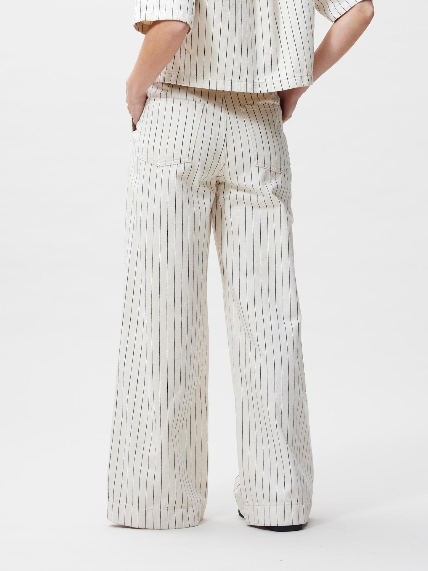 Catwalk Junkie - Wide leg striped jeans