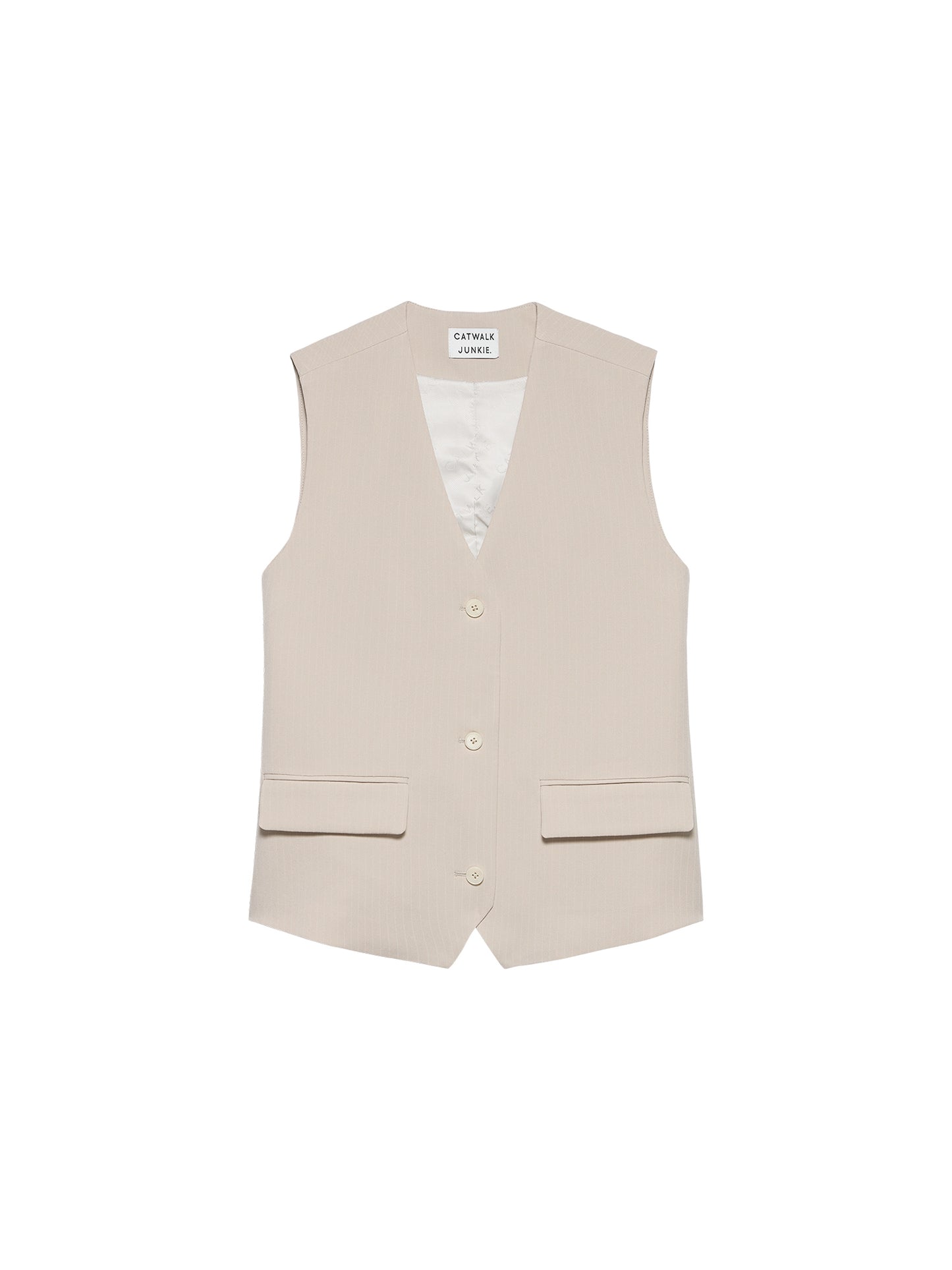 Pinstripe waistcoat