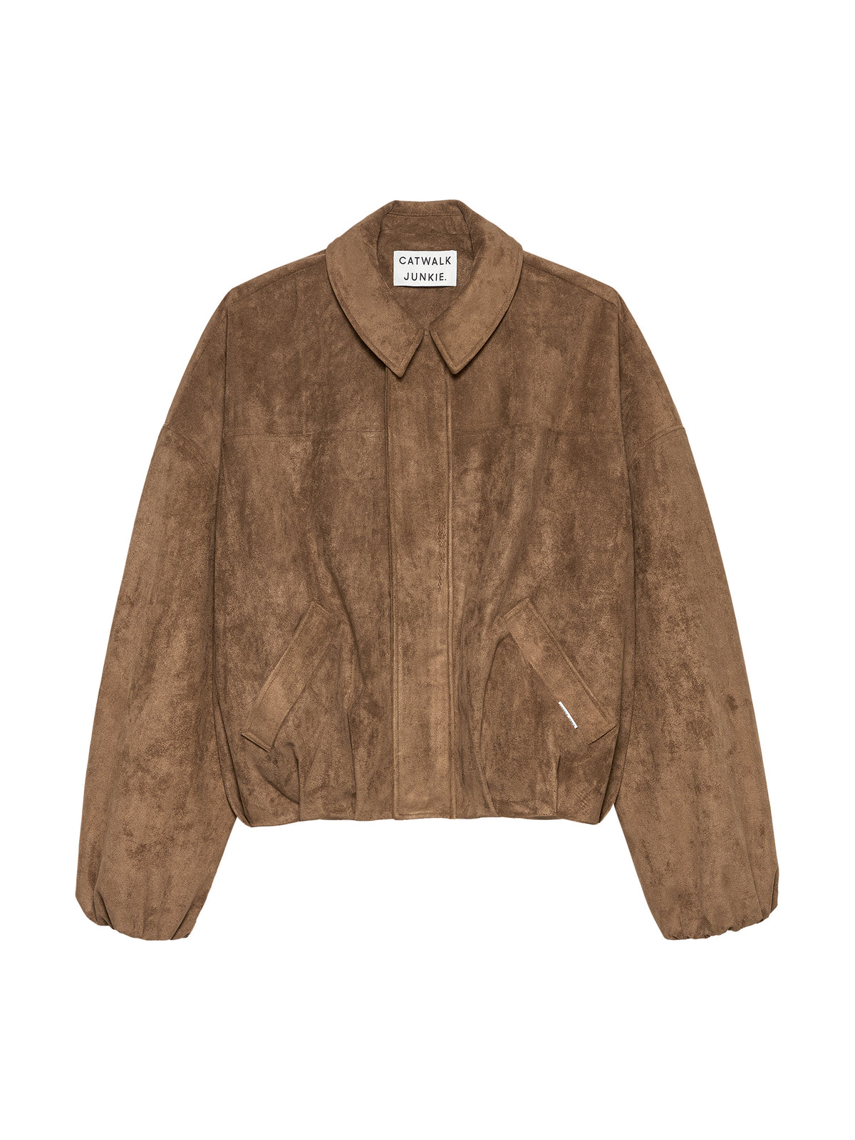 Catwalk Junkie - Faux suede jacket - Canyon clay