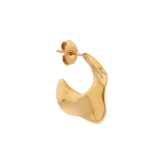 Label Kiki - Mare hoop gold - Stainless steel & gold plated