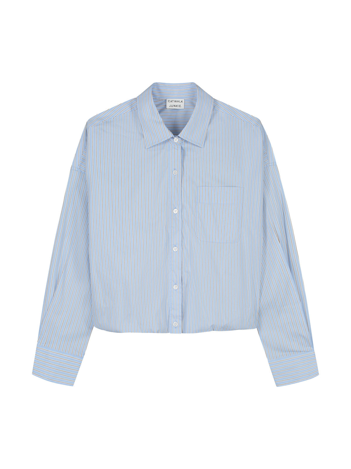 Catwalk Junkie - Tuck in blouse - Blue