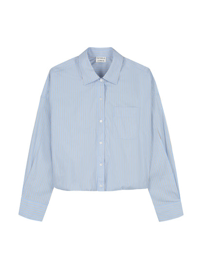 Catwalk Junkie - Tuck in blouse - Blue