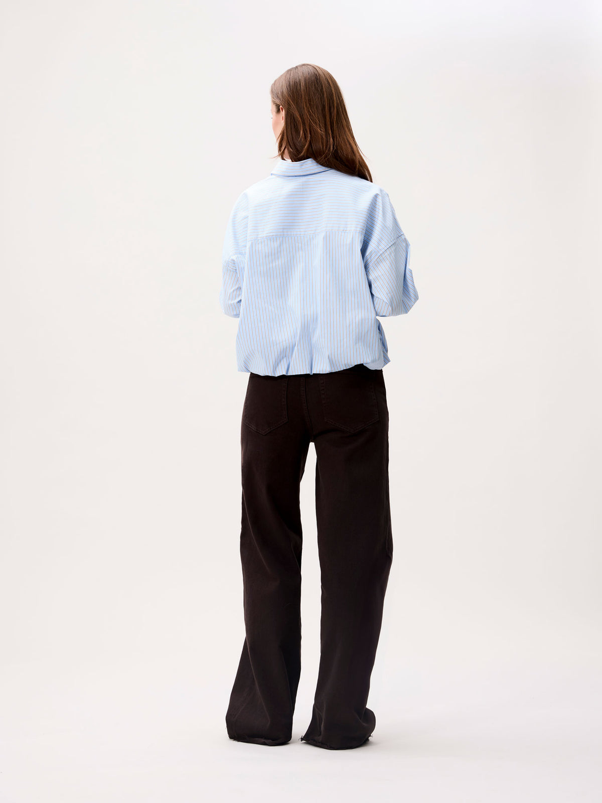 Catwalk Junkie - Tuck in blouse - Blue