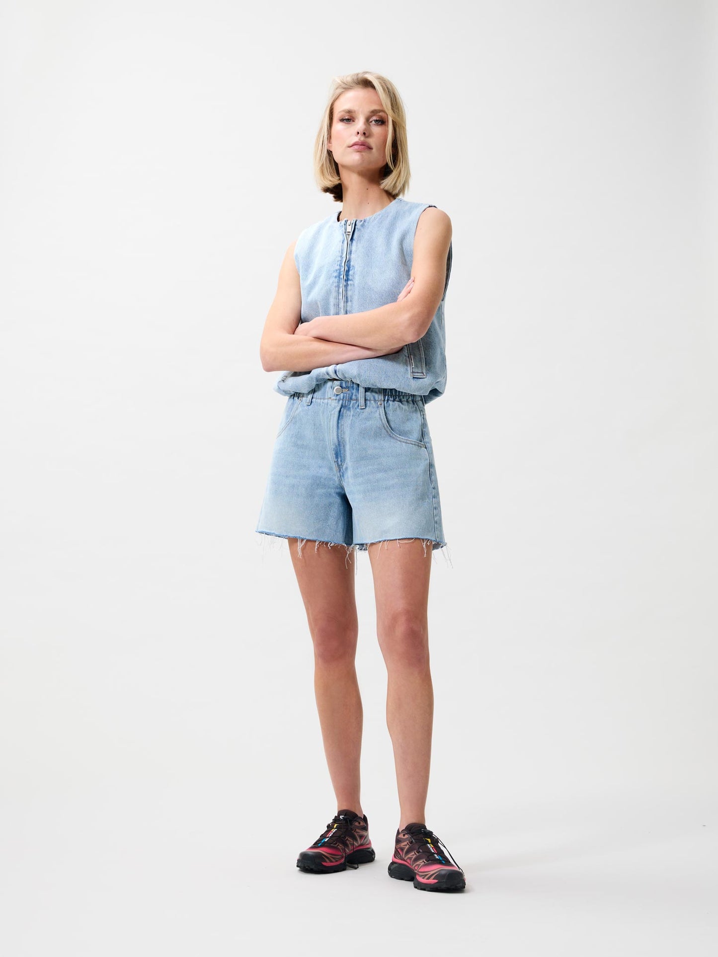 Catwalk Junkie - Denims short - Blauw