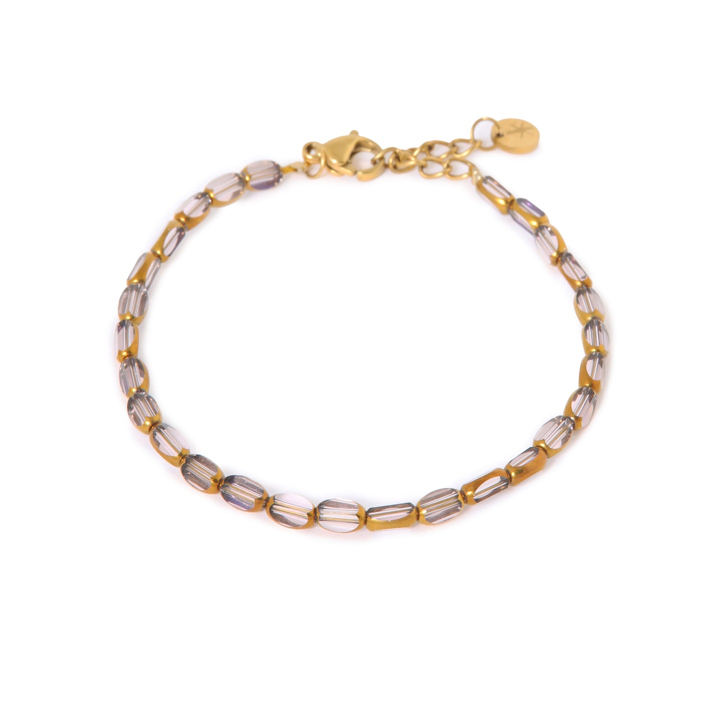 Label Kiki - Grey glow bracelet