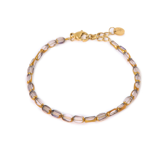 Label Kiki - Grey glow bracelet