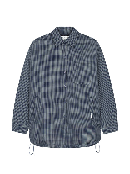 Catwalk Junkie - Light padded check jacket - Blauw