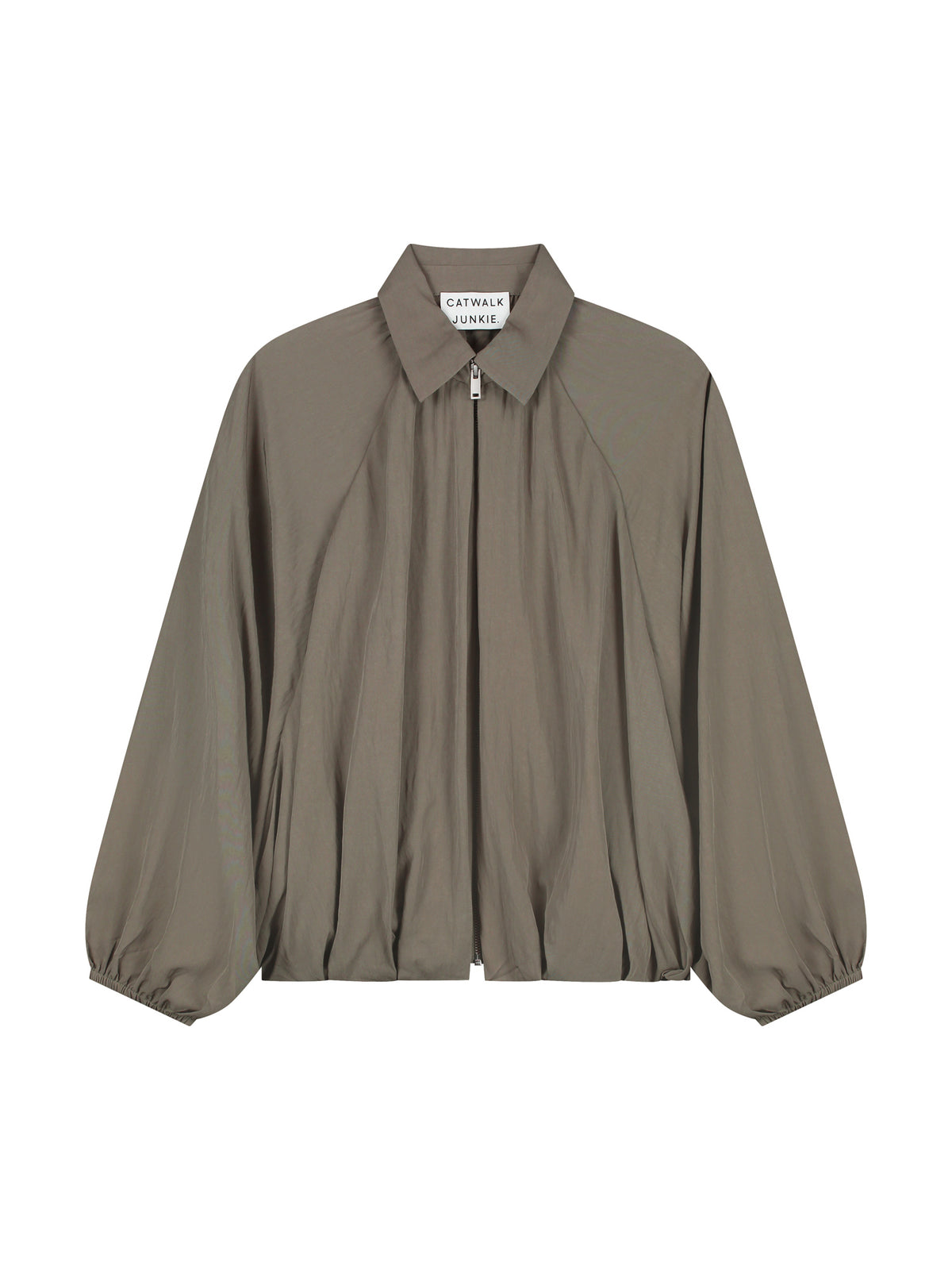 Catwalk Junkie - Draped blouse - Groen