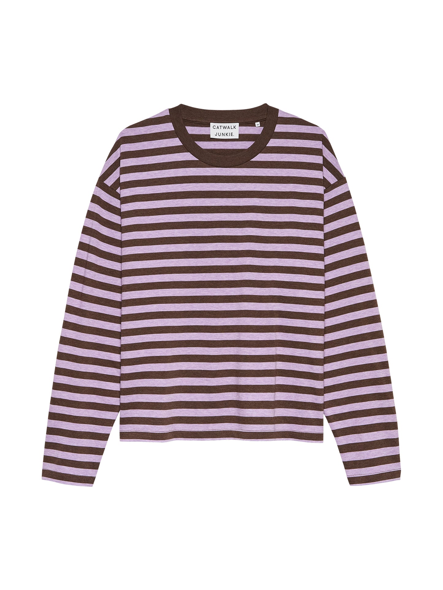 Catwalk Junkie - Striped long sleeve Rhapsody - Paars