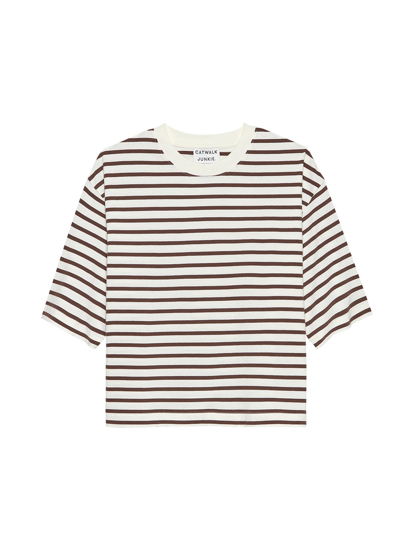 Loose fit striped tshirt